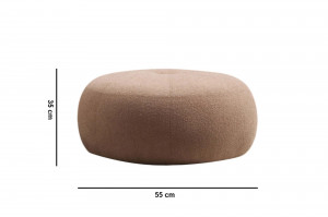 Taburet Ifran Cappuccino 58x38 cm - Img 3