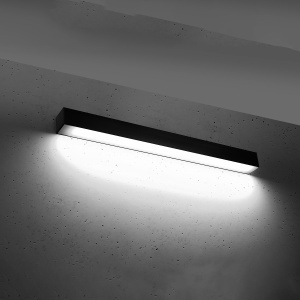 Aplica LED Pinne Negru 4000K 67x6x6 cm - Img 3
