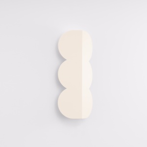 Aplica perete Biscuit Bej 16.3x5.8x33.6 cm - Img 2