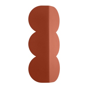 Aplica perete Biscuit Rosu 16.3x5.8x33.6 cm