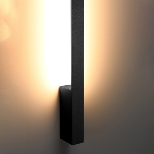 Aplica perete LED Lahti Negru 3000K 4x6.5x90 cm - Img 4