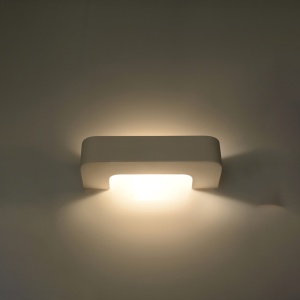 Aplica perete Magnet din ceramica Alb 36x15x7.5 cm - Img 3