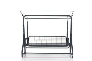 Balansoar dublu Morus Saat Multicolor 170x165x110 cm - Img 3