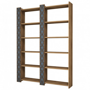 Biblioteca City 2 - Walnut, Chalcedony - Img 3
