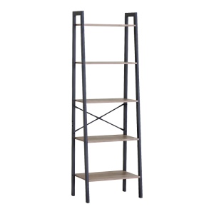Biblioteca, Jebia, Stejar, 56x34x172.2 cm - Img 2