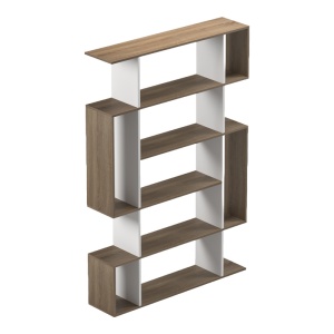 Biblioteca, Mito, Alb, 25x108.5x161 cm - Img 5