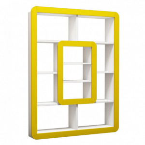 Biblioteca Orkide - Alb, Yellow - Img 3