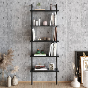 Biblioteca Paula - Negru - Img 2