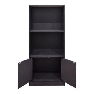 Biblioteca, Tekaro, Antracit, 30x60x120 cm - Img 3