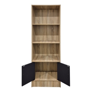 Biblioteca, Tekaro, Sonoma, 33x57x180 cm - Img 3