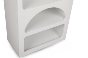 Bibliotecă Venus Alb 60x150x32 cm - Img 10