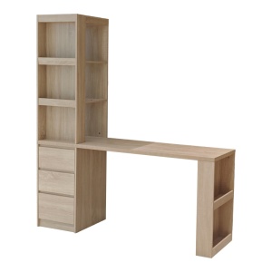 Birou Cliner, Sonoma, 140x50x180 cm - Img 4