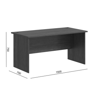 Birou Fesialo, Nuc, 150x75x75 cm - Img 7