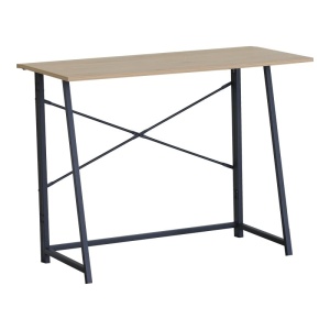 Birou pliabil, Siklo, Negru, 46x100x75.5 cm