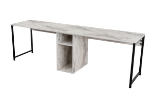 Birou Twin Study Desk Galben - Img 5