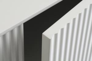 Cabinet PALMA, Gri deschis, 40x125x100 cm
