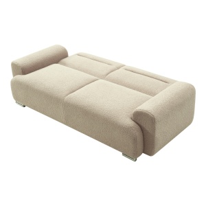 Canapea cu 3 locuri Harmonious Pako World Bej 223.5x92x81 cm - Img 2