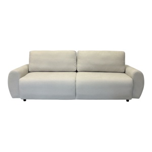 Canapea extensibila 3 locuri, Hungie, Bej, 250x92x89 cm - Img 4