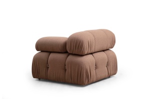 Canapea modulara Bubble 1R Maro 95x95x75 cm - Img 2