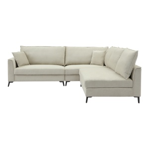 Canapea reversibila Almy, Bej, 271x219x91 cm - Img 5