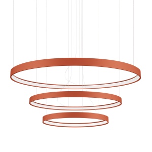 Candelabru LED Rio 3 Rosu 3000K 110x110x150 cm