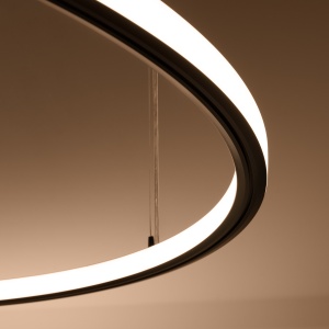 Candelabru LED Risa Negru 3000K 90x90x160 cm - Img 5