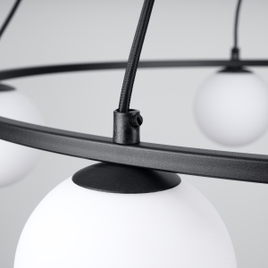 Candelabru Yoli Negru 80x80x98 cm - Img 4