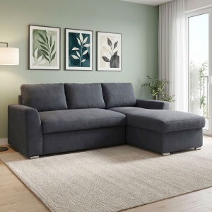 Coltar Antracit 236x164x88 cm