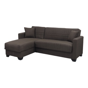 Coltar extensibil reversibil, Stashio, Maro, 202x143x84 cm - Img 4