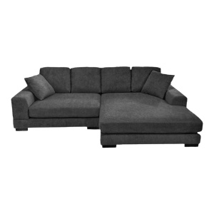 Coltar reversibil Cornerdo Gri inchis 265x175x85 cm - Img 2