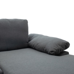 Coltar stanga, Cohen, Gri inchis, 240x159x83 cm - Img 4