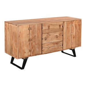 Comoda Leontina boho Natural 150x45x86 cm - Img 2