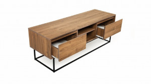Comoda TV Laxus 140 - Walnut - Img 3