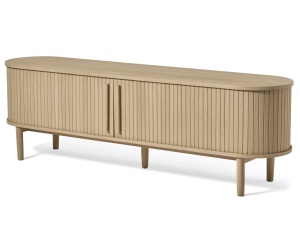 Comoda TV META, Bej, 40x56x180 cm - Img 3