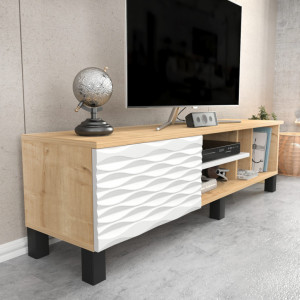 Comoda TV Olyo - Sapphire, Alb - Img 2
