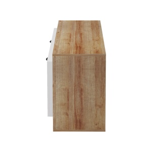 Comoda TV Tobler Alb 170x40x53 cm - Img 5