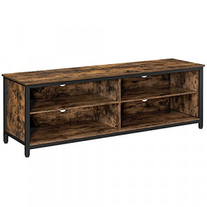 Comoda TV, Vasagle, Negru , 147x40x60 cm - Img 2