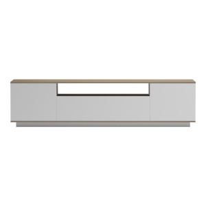 Comoda TV Winey Alb 180x44.5x44.5 cm - Img 4