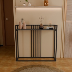 Consola Convida Antracit 100x25x90 cm - Img 3