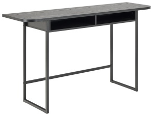 Consola Darlington, Negru, 77x140x40 cm - Img 3