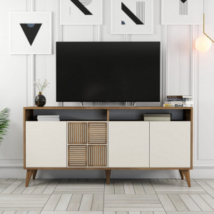 Consola Milan 160 - Walnut, Cream - Img 5