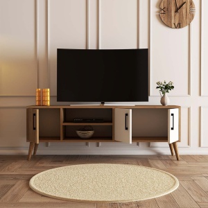 Consola TV Exxen Stejar 150x52x34 cm - Img 3