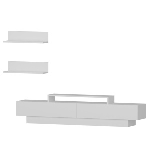 Consola TV Lucca Alb 180x40x31 cm - Img 3