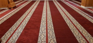 Covor biserica Traversa, Lotos, Rosu, 100x600 cm, Delta Lotos 588 208 - Img 2