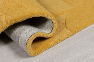 Covor Gigi Galben Ochre 160X160 cm, rotund, Flair Rugs - Img 3