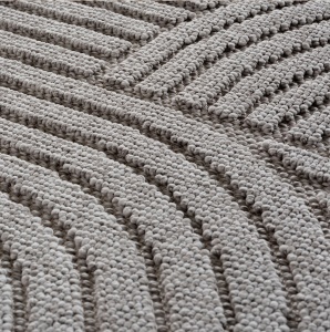 Covor Helix Argintiu boho 280x370 cm - Img 5