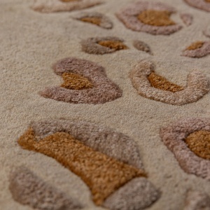 Covor Leopard Frame Natural 140x200 cm - Img 2