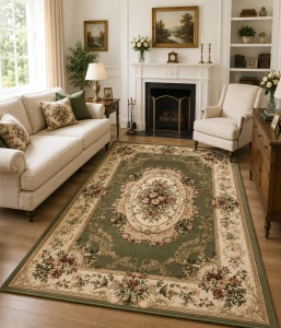 Covor, Lotos, Verde, 80x200 cm, Delta Lotos 1557 310
