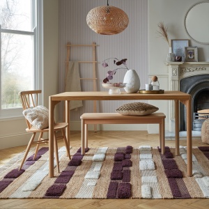 Covor Medina Blocks Mov 120x170 cm, Flair Rugs