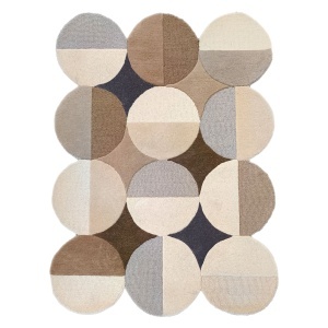 Covor Mia Ellipse Natural 160x230 cm, Flair Rugs - Img 2